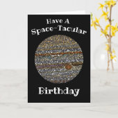 Jupiter in Dots Karte (Gelbe Blume)