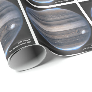 Jupiter in Infrared, James Webb Space Telescope Geschenkpapier