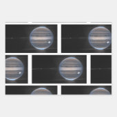Jupiter in Infrared, James Webb Space Telescope Geschenkpapier Set (Vorderseite 3)