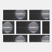 Jupiter in Infrared, James Webb Space Telescope Geschenkpapier Set (Vorderseite 2)