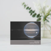 Jupiter in Infrared, James Webb Space Telescope Postkarte (Stehend Vorderseite)