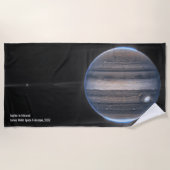 Jupiter in Infrared, James Webb Space Telescope Strandtuch (Vorderseite)