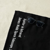 Jupiter in Infrared, James Webb Space Telescope Strandtuch (Beispiel)