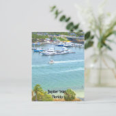 Jupiter Inlet, Florida auf einer Postkarte (Stehend Vorderseite)