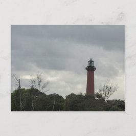 Jupiter Inlet Light, Florida Postkarte