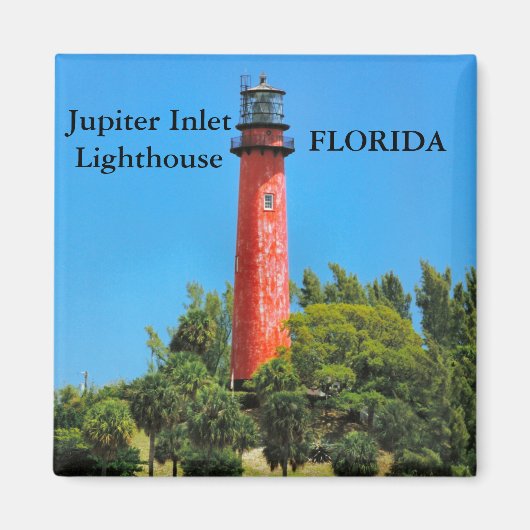 Jupiter Inlet Lighthouse, Florida Magnet (Vorne)