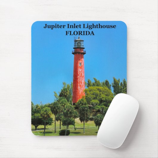 Jupiter Inlet Lighthouse, Florida Mousepad (Mit Mouse)