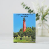 Jupiter Inlet Lighthouse, Florida Postcard Postkarte (Stehend Vorderseite)