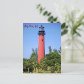 Jupiter Inlet Lighthouse, Jupiter, Florida Postkarte (Stehend Vorderseite)