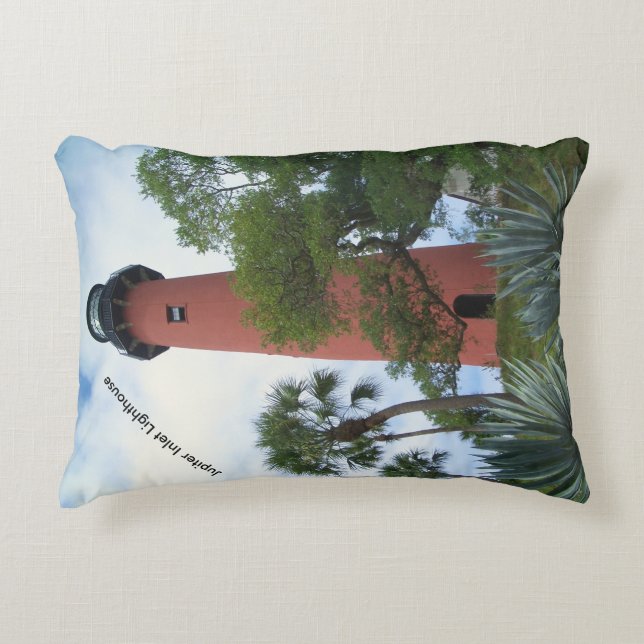 Jupiter Inlet Lighthouse & Museum Jupiter Florida Dekokissen (Vorderseite)