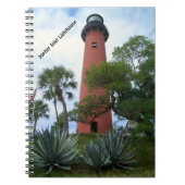 Jupiter Inlet Lighthouse & Museum Jupiter Florida Notizblock (Vorderseite)