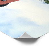 Jupiter Inlet Lighthouse & Museum Jupiter Florida Poster (Ecke)