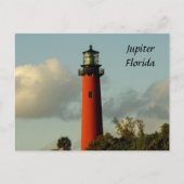 Jupiter Inlet Lighthouse Postkarte (Vorderseite)
