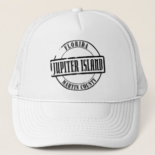 Jupiter-Insel-Titel Truckerkappe
