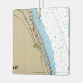 Jupiter Island and Hobe Inlet Chart Keramikornament (Links)