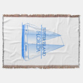 Jupiter Island Coastal Nautical Sailing Sailor Decke (Vorderseite)