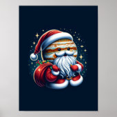 Jupiter Jolly Old St. Nick Santa Claus Astrologie Poster (Vorne)