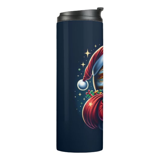 Jupiter Jolly Old St. Nick Santa Claus Astrologie Thermosbecher (Nach links gedreht)