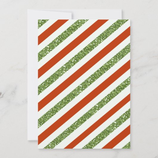 Jupiter Jolly Old St. Nick Santa Claus Holiday Einladung (Rückseite)