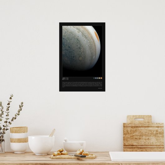 Jupiter (Junomission) Poster (Küche)