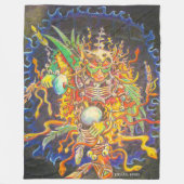 Jupiter-Kojote-Decke Fleecedecke (Vorderseite)