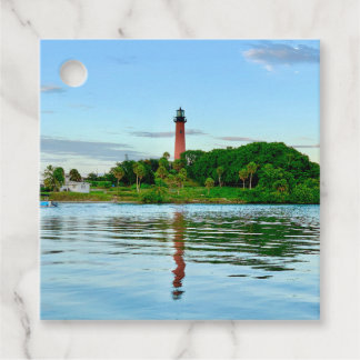 Jupiter Leuchtturm Favor Tag Geschenkanhänger