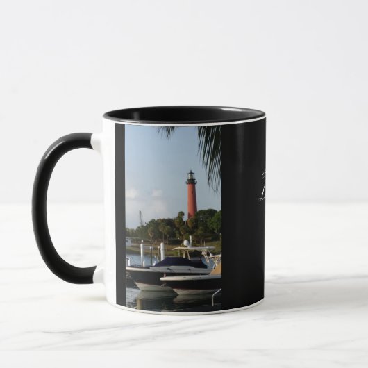 Jupiter-Leuchtturm Florida Tasse (Links)