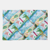 Jupiter-Leuchtturm Geschirrtuch (Horizontal)