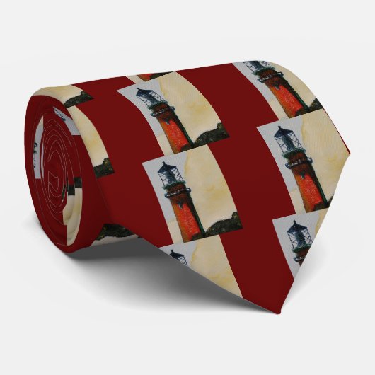 Jupiter-Leuchtturm Krawatte (Gerollt)