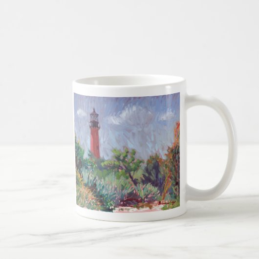 Jupiter-Leuchtturm-Tasse Kaffeetasse (Rechts)