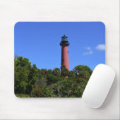 Jupiter Lighthouse auf Mousepad (Mit Mouse)