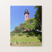 Jupiter Lighthouse auf Puzzle (Vertikal)