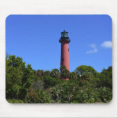 Jupiter Lighthouse in Jupiter Florida als Mousepad (Vorne)