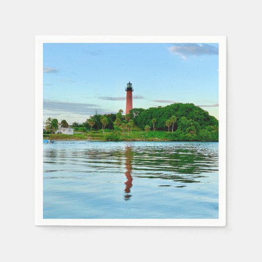 Jupiter Lighthouse Napkin Serviette (Vorderseite)