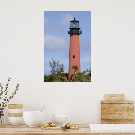 Jupiter Lighthouse Poster (Küche)