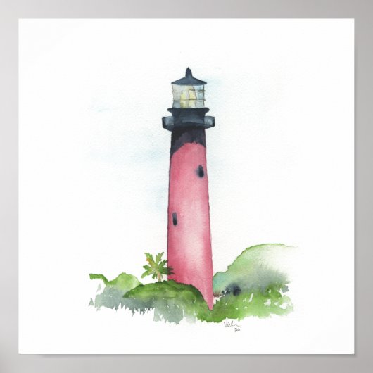Jupiter Lighthouse Poster (Vorne)