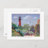 Jupiter Lighthouse Postkarte (Vorne/Hinten)