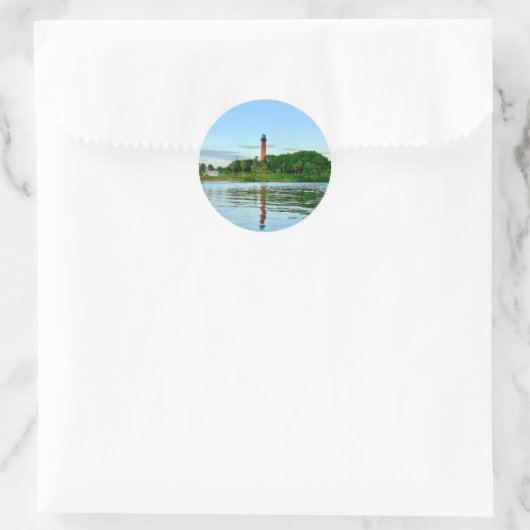 Jupiter Lighthouse Sticker (Tasche)