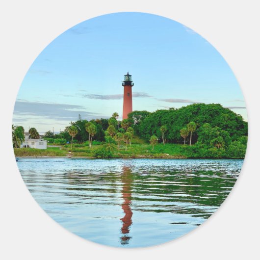 Jupiter Lighthouse Sticker (Vorderseite)