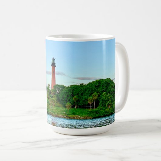 Jupiter Lighthouse Tasse (VorderseiteRechts)