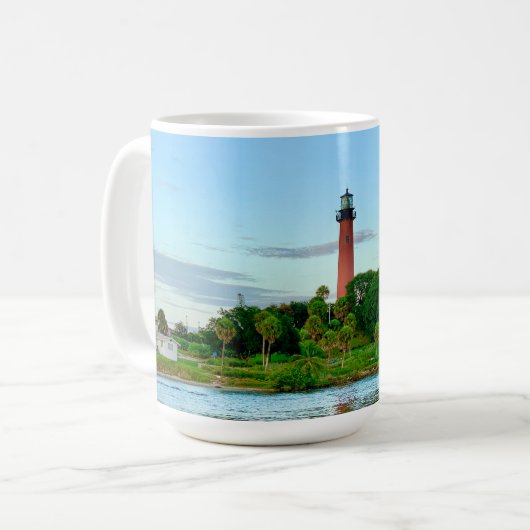 Jupiter Lighthouse Tasse (Vorderseite Links)