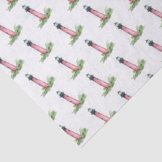 Jupiter Lighthouse Tissue Paper Seidenpapier (Ausschnitt)
