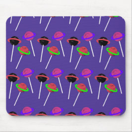 Jupiter Lollipop Pattern Mousepad