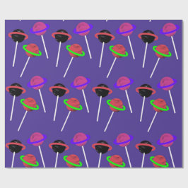 Jupiter Lollipop Wrapping Paper Geschenkpapier