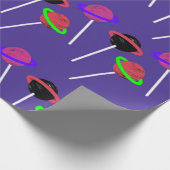 Jupiter Lollipop Wrapping Paper Geschenkpapier (Ecke)
