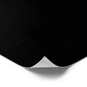 Jupiter Luxury Space Editorial Graphic Poster (Ecke)