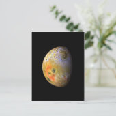 Jupiter Moon Lo NASA Postkarte (Stehend Vorderseite)