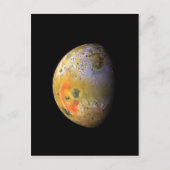 Jupiter Moon Lo NASA Postkarte (Vorderseite)