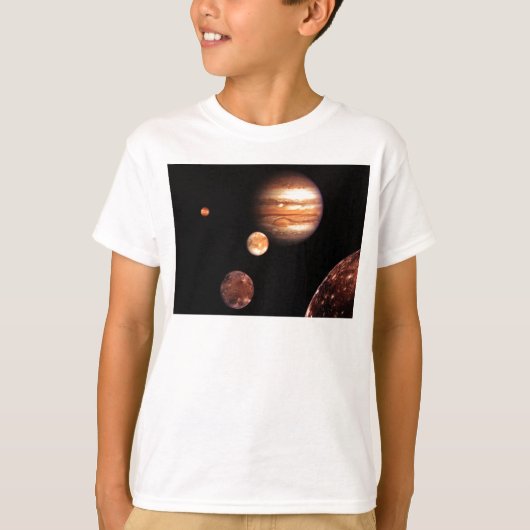 Jupiter Moons Kinder Kleinkind & Säugling Bekleidu T-Shirt (Vorderseite)