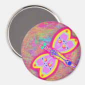 Jupiter Moth von Power Blume Magnet (Vorderseite/Rückseite)